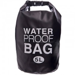 Водонепроникний гермомішок SP-Sport Waterproof Bag 5л чорний, код: TY-6878-5_BK-S52 Водонепроникний гермомішок SP-Sport Waterproof Bag 5л чорний, код: TY-6878-5_BK-S52