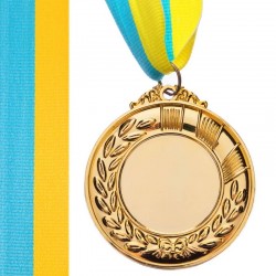Заготівля медалі спортивної PlayGame Hit золото, код: C-4870_G