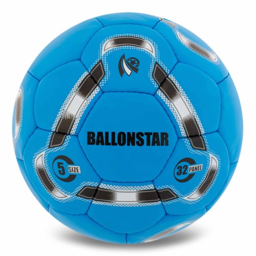 М"яч футбольний Ballonstar №5 PU, синій, код: FB-5155_BL