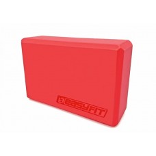 Блок для йоги EasyFit EVA 230х155х75 мм червоний код: EF-1818-R-EF Блок для йоги EasyFit EVA 230х155х75 мм червоний код: EF-1818-R-EF
