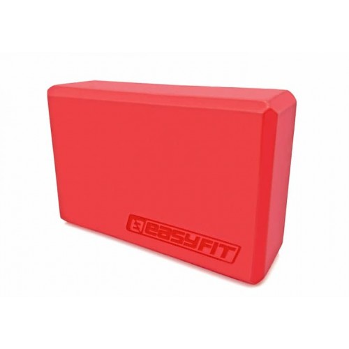 Блок для йоги EasyFit EVA 230х155х75 мм червоний код: EF-1818-R-EF Блок для йоги EasyFit EVA 230х155х75 мм червоний код: EF-1818-R-EF