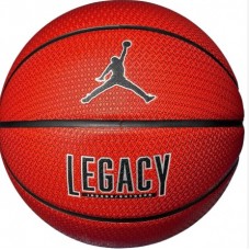 М"яч баскетбольний Nike Jordan Legacy 2.0 8P Deflated Amber №6, червоний, код: 887791164469
