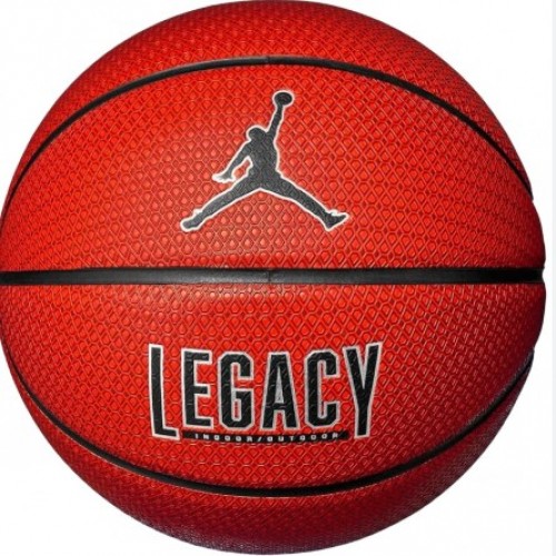 М"яч баскетбольний Nike Jordan Legacy 2.0 8P Deflated Amber №6, червоний, код: 887791164469