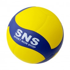 М"яч волейбольний клеєний SNS VS6006 №5, жовтий-синій, код: 10203-SNS