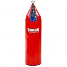 Мішок боксерський Boxer 950х260 мм, 16 кг, червоний-синій, код: 1006-01_RBL