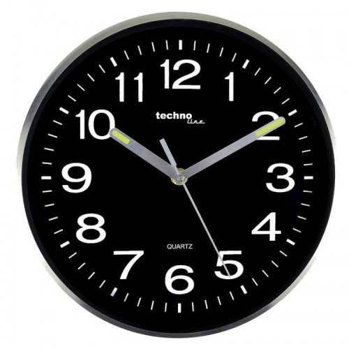 Годинник настінний Technoline WT7620 Black/Silver, код: DAS301804