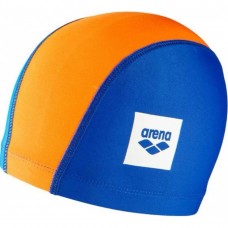 Шапка для плавання дитяча Arena Unix II JR синій-помаранчевий-блакитний Діт OSFM, код: 3468336220733