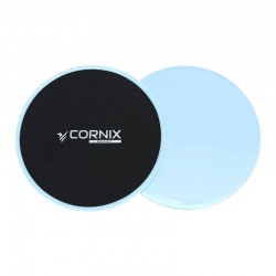 Диски-слайдери для ковзання (глайдингу) Cornix Sliding Disc 2 шт, блакитний, код: XR-0179