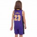 Форма баскетбольна підліткова NB-Sport NBA Lakers 2XL, фіолетовий-жовтий, код: BA-0563_2XLVY