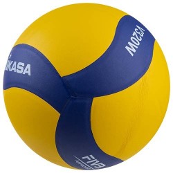 М"яч волейбольний Mikasa №5, жовтий-синій, код: V330W-WS