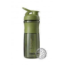 Шейкер спортивний (пляшка) BlenderBottle SportMixer 28oz/820ml Moss Green (Original), код: SM 28oz Moss Green