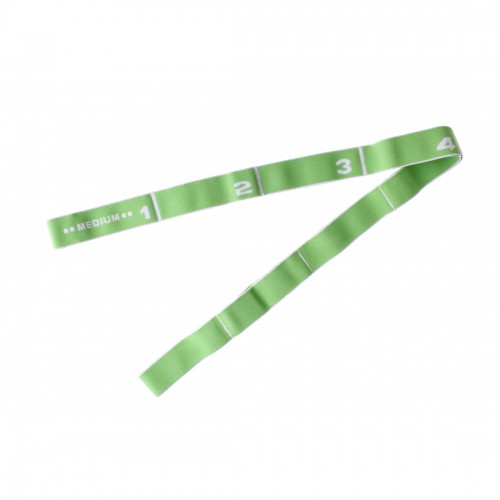 Еспандер з петлями LiveUp Resistance Band 900х33 мм, зелений, код: 6951376108675