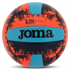 М"яч волейбольний Joma J-Pro №5, помаранчевий-синій, код: 401733-883-S52