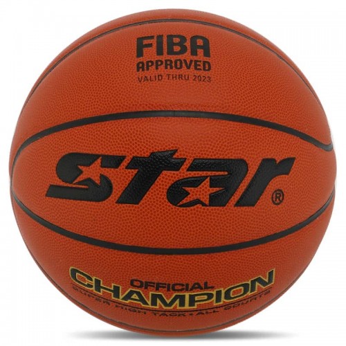 М"яч баскетбольний Star Champion FIBA №7, помаранчевий, код: BB317-S52 М"яч баскетбольний Star Champion FIBA №7, помаранчевий, код: BB317-S52