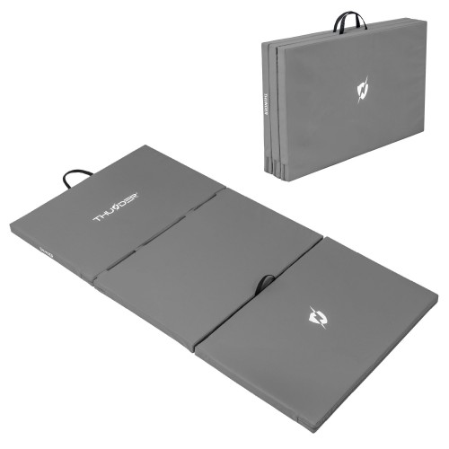 Матрац гімнастичний Thunder MG-03, 1970х900х50 мм, сірий, код: MG-03-GREY-IN