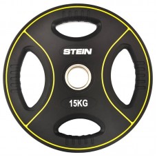Диск поліуретановий Stein 15 кг, чорний, код: DB6091-15-ST