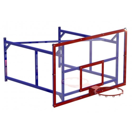 Щит баскетбольний Brustyle з оргскла, код: SG410.3