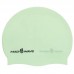 Шапочка для плавання силіконова для дорослих MadWave Pastel зелений, код: M053504_G