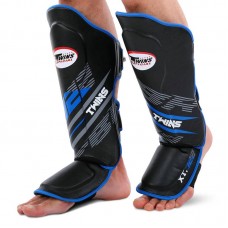 Захист гомілки та стопи для єдиноборств Twins L, чорний-синій, код: BO-5086_LBL Захист гомілки та стопи для єдиноборств Twins L, чорний-синій, код: BO-5086_LBL
