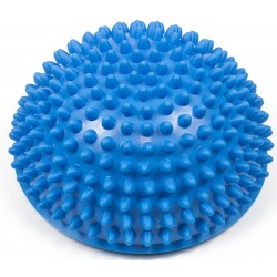 Напівсфера масажна кіндербол EasyFit 16 см м"яка синя, код: EF-4939-B-EF
