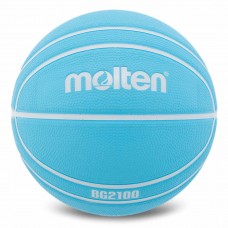 М"яч баскетбольний гумовий Molten №6, блакитний, код: B6G2100-B-S52 М"яч баскетбольний гумовий Molten №6, блакитний, код: B6G2100-B-S52