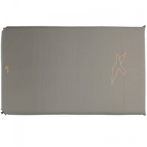 Килимок туристичний EasyCamp Self-inflating Siesta Mat Double Grey 50 мм, код: 928482