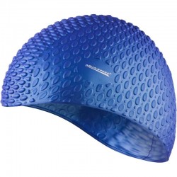 Шапка для плавання Aqua SpeedBubble синій, код:  5908217635778-SR Шапка для плавання Aqua SpeedBubble синій, код:  5908217635778-SR