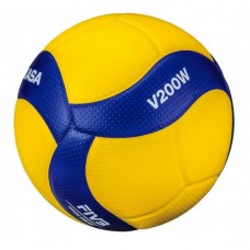 М"яч волейбольний Mikasa V200W №5, жовтий-синій, код: 4907225880980