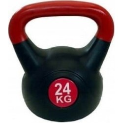 Гиря композитна Kettlebell 24 кг, чорний, код: M-12729016-IN