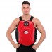 Захист корпусу (жилет) тренера PU Twins червоний, код: BO-7974_R Захист корпусу (жилет) тренера PU Twins червоний, код: BO-7974_R