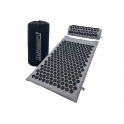 Масажний килимок Easyfit з подушкою (аплікатор Кузнєцова) сірий-чорний, код: EF-2709-GB-EF Масажний килимок Easyfit з подушкою (аплікатор Кузнєцова) сірий-чорний, код: EF-2709-GB-EF