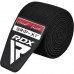 Бинти на коліна RDX K1 Gym Knee Wraps Full Black, код: WAH-K1FB