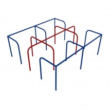 Дитячий ігровий комплек StreetGym Пазл, код: SS00452-LD Дитячий ігровий комплек StreetGym Пазл, код: SS00452-LD