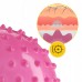 М"яч для пілатесу, йоги, реабілітації 4Fizjo 20 см (масажний) Pink, код: P-5905973402347