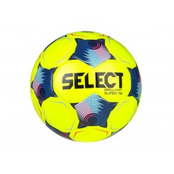 М"яч футбольний Select Brillant Super FIFA TB v25 №5, жовтий-синій, код: 5703543403936