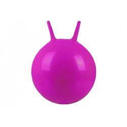 М"яч для фітнесу EasyFit із ріжками 45 см, рожевий, код: EF-0380-P
