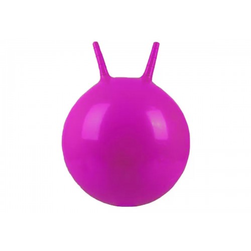 М"яч для фітнесу EasyFit із ріжками 45 см, рожевий, код: EF-0380-P