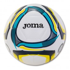 М"яч футбольний Joma Light Hybrid №5, біло-сине-жовтий, код: 8424309028909