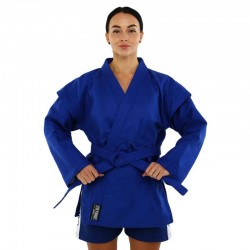 Кімоно для самбо Velo розмір 0 (зріст 130), синій, код: VL-5579_0BL Кімоно для самбо Velo розмір 0 (зріст 130), синій, код: VL-5579_0BL