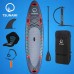 Надувна SUP дошка Tsunami Wave з веслом, 3500х810х150 мм, сірий, код: P-5907739314222