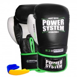 Боксерські рукавиці Power System Impact Black 16 унцій, код: PS_5004_16_Black