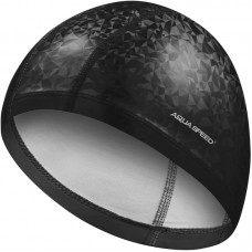 Шапка для плавання Aqua SpeedFlux чорний, код: 5908217672964