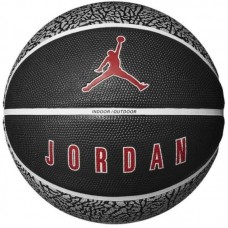 М"яч баскетбольний Nike Jordan Playground 2.0 8P Deflated Wolf, розмір 7, чорний-сірий, код: 887791164261