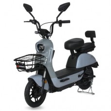 Електроскутер Profi Izumi 350W з кошиком, сірий, код: 6903317779390