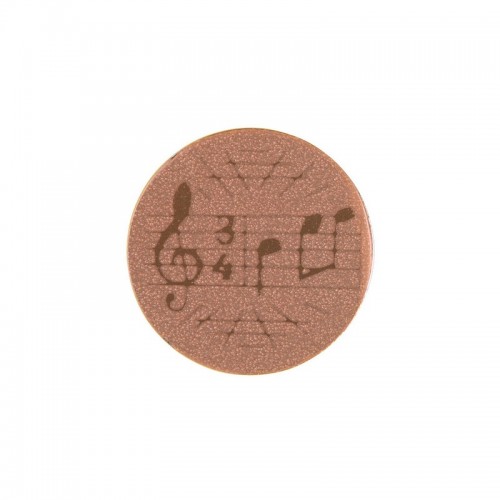 Жетон-наклейка PlayGame Музика 25мм бронзовий, код: 25-0067_B-S52