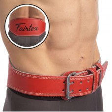 Пояс атлетичний Fairtex S червоний, код: 167076_S