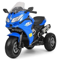 Дитячий електромобіль Bambi Мотоцикл BMW синій, код: M 3688EL-4-MP