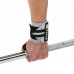 Бинти кистьові для жиму BioGym Strength Wrist Weight Lifting Wraps Ezous 720х80мм, 2шт, чорний-сірий, код: C-03_BKGR