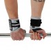 Бинти кистьові для жиму BioGym Strength Wrist Weight Lifting Wraps Ezous 720х80мм, 2шт, чорний-сірий, код: C-03_BKGR