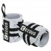Бинти кистьові для жиму BioGym Strength Wrist Weight Lifting Wraps Ezous 720х80мм, 2шт, чорний-сірий, код: C-03_BKGR